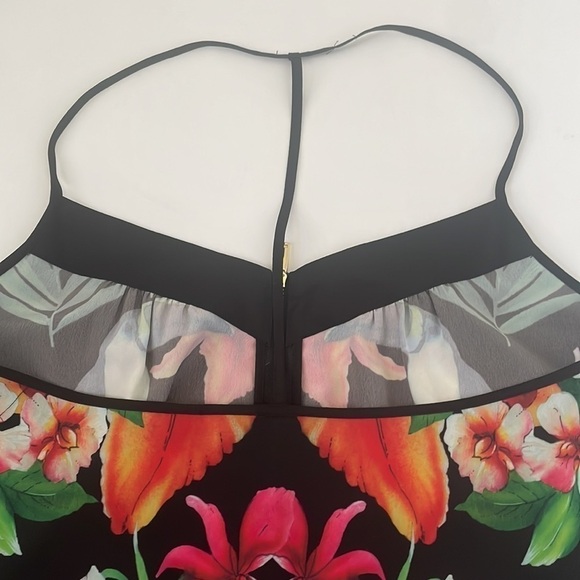 Ted Baker Tropical Toucan Tank Top Cami Medium - Picture 10 of 10